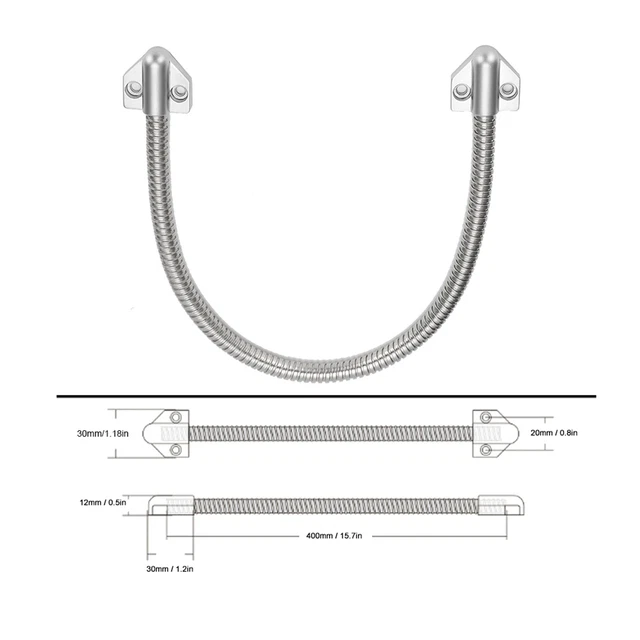 Cavo Controllo Accesso 450Mm Lunghezza Filo Protettore Filo Anticorrosivo Porta Flessibile