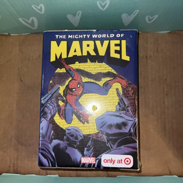 The Mighty World of Marvel - Captain America Spider-Man Iron Man 3 Book Set NEW