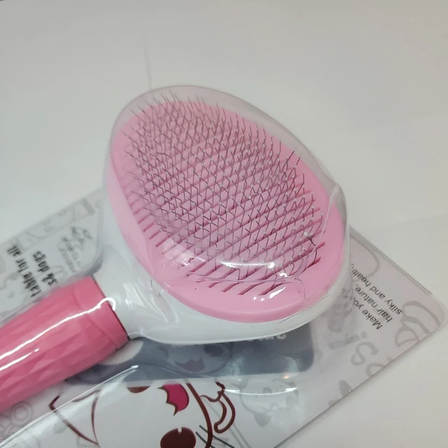 Dog Cat Pet Clean Grooming Self Cleaning Slicker Brush Massage Hair Remover Comb 3