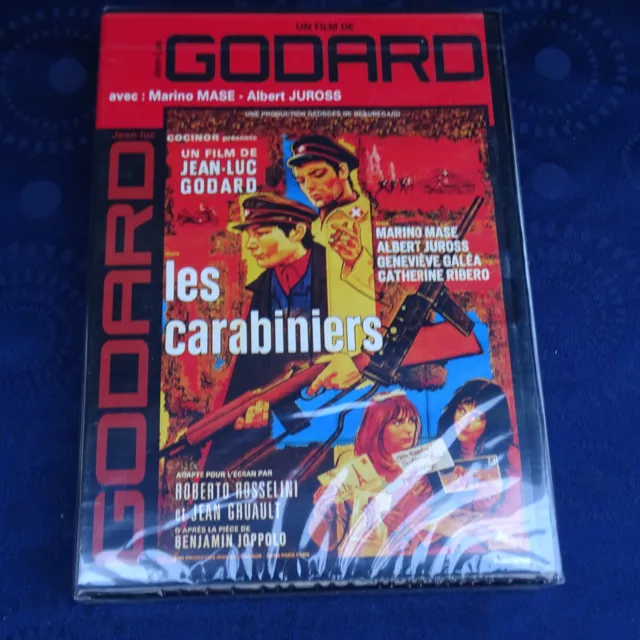 DVD Les Carabiniers - film de Jean-luc Godard, Marino Masé, Albert Juros...