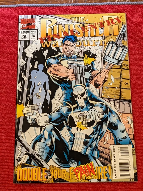 Punisher War Journal, Vol. 1 #72A 1994 Direct Edition Mel Rubi Art NM+.