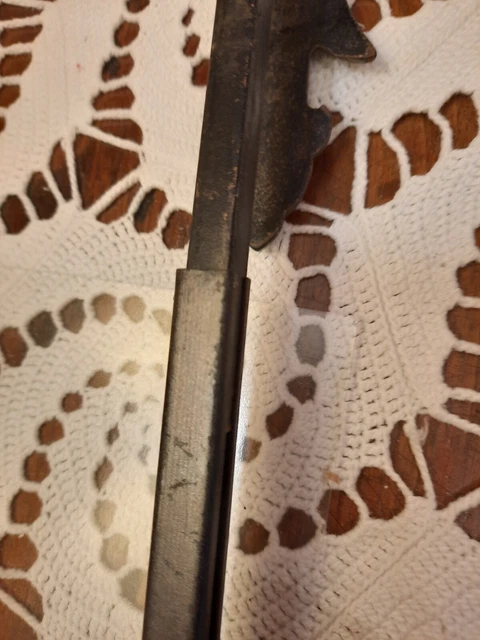 Pair Iron Antique Art Deco Curtain/drapery   Rods Expands to Max 27" 7