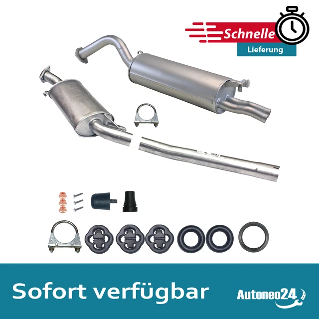 Ferroz/Edex Auspuffanlage Komplette Auspuffanlage Ab Kat Für Audi