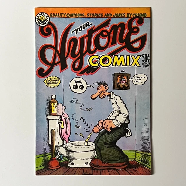 Your Hytone Comix - Robert Crumb 1st Print Underground - 1971 - Apex - Adult