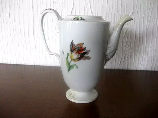 Antike Meissen  Kaffee Kanne Marcolini Marke 1774-1814