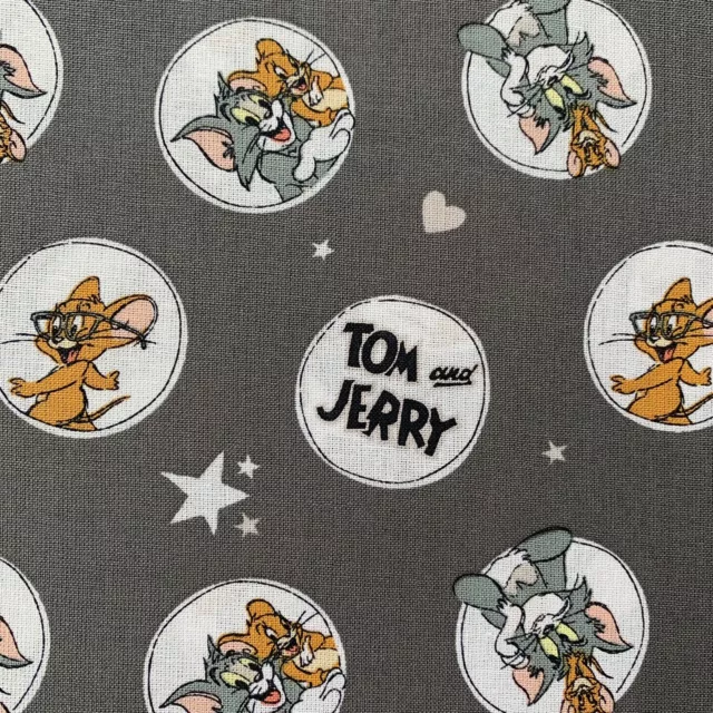 Fq Tom And Jerry Cat Mouse Children Fabric Character