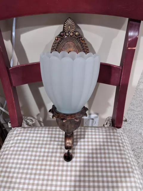 Wall Mounted Sconce Copper Colored