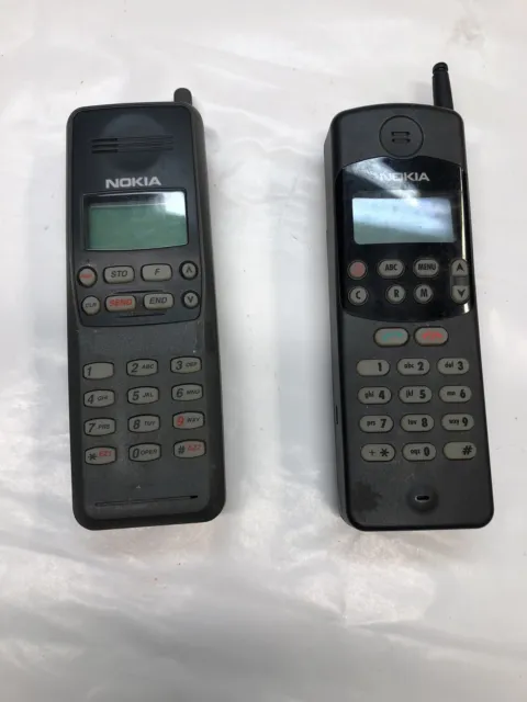 Vintage Nokia Brick Phones X 2