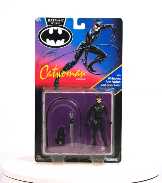 NEW VTG Kenner 1991 Batman Returns CATWOMAN Action Figure 90s Toy DC Comics MOC!