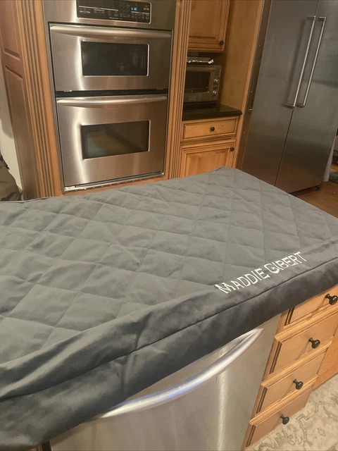 Nice! ORVIS PLATFORM Dog Bed Cover Only Extra Large Slate Monogram