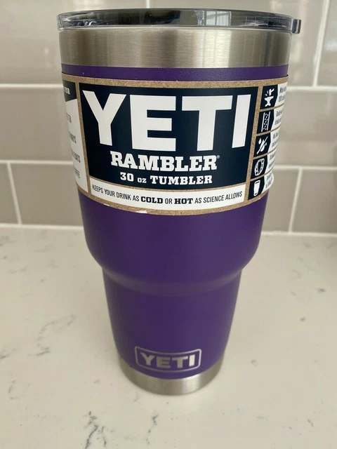 YETI tumbler 20 oz Peak Purple**DISCONTINUED COLOR*Magslide Lid