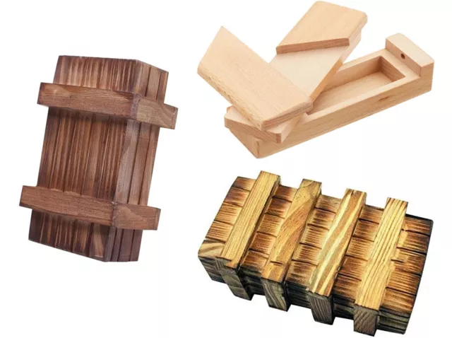 3 X Trickschachtel Gift Box Magic Geocaching geocache Money Gift D5 Money