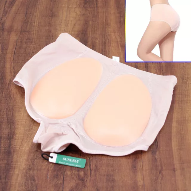 SILICONE BUTTOCKS PADS Padded Pants Bum Butt Hip Knickers Fake Size  Enhancer £12.90 - PicClick UK