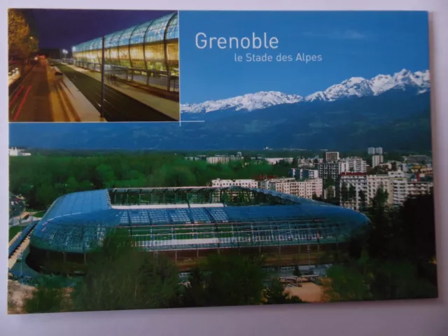 Stadionpostkarte, Stade des Alpes, Grenoble, FC Grenoble, Nr. 38000431