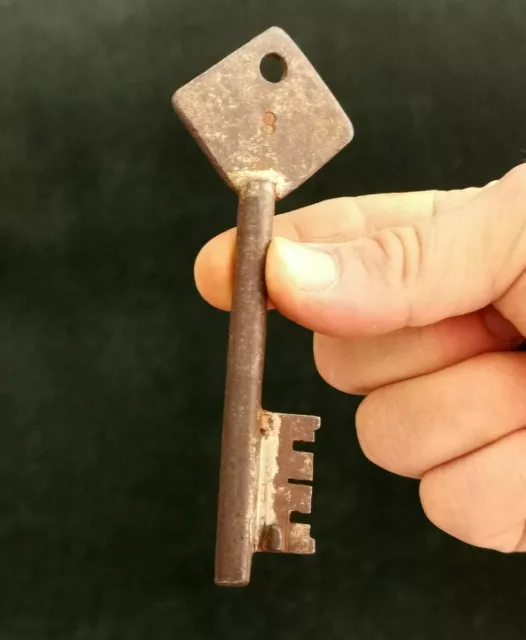 Antique wrought iron secure safe key