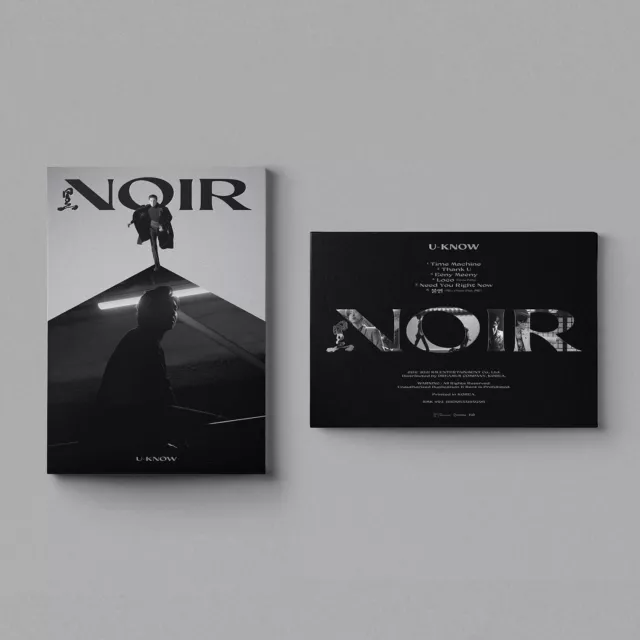 Segundo mini álbum de U-Know: Noir (versión Crank Up) (CD) NUEVO