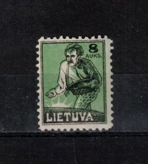 S45843 Lietuva Lithuania 1922 MNH Definitive 8 Auks 1v Y&t 116