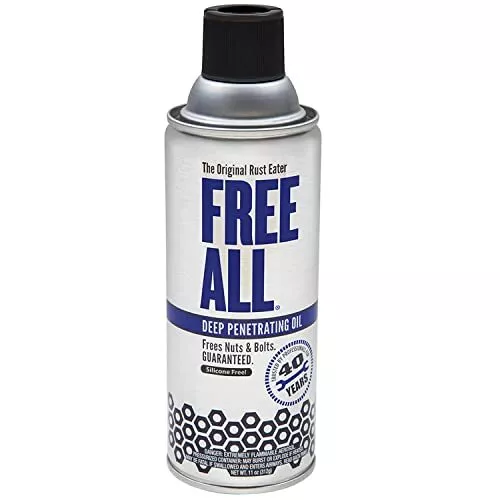 Free All Rust Eater Deep Penetrating Oil 11 Oz Aerosol