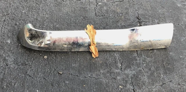 1956 Chevy Bel Air hood bar extension molding 3721987
