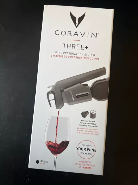 Coravin 112324 Timeless Three + Wine Preservation Systems