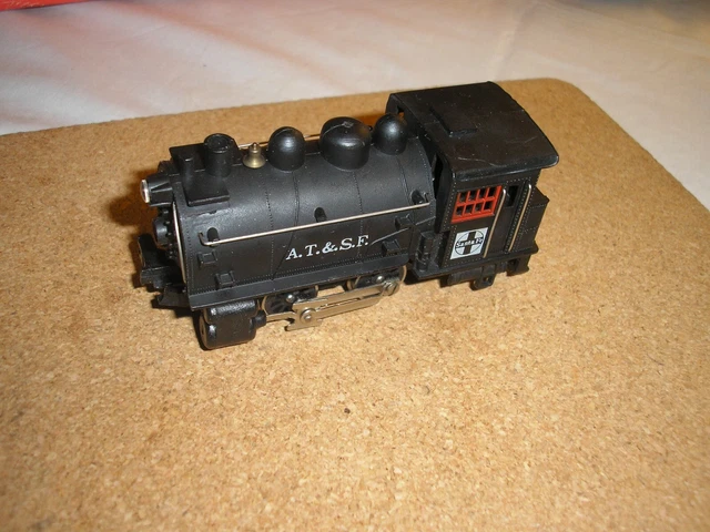 RARE LIFE-LIKE TRAINS 321 Dockside Steam Loco ATSF Santa Fe - HO as ...