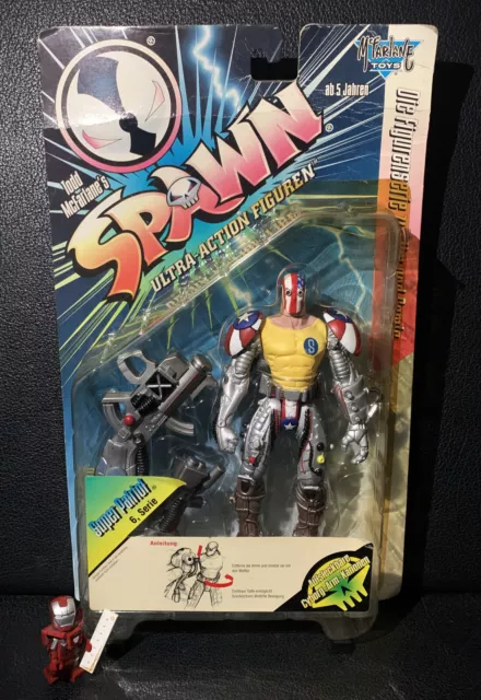 Spawn Figur Super Patriot Vers. 6 Serie 6 Mc Farlane Toys Neu OVP MOSC LESEN