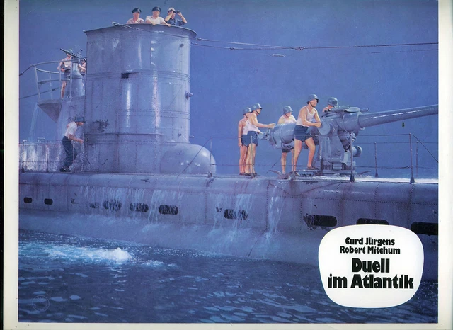 DUELL IM ATLANTIK 5 Aushangfotos/Lobbycards A4 24x30cm C2 EUR 28,00
