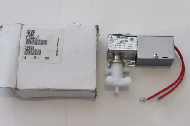 NEW SIEMENS 2651002  Pneumatic Air Valve, Powers 2651002  Free Shipping!