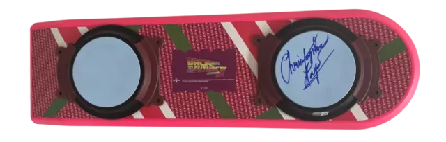 -Christopher Lloyd Signed Back To The Future Hoverboard Autograph Beckett Coa