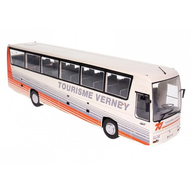 A167 LBS 5030 France Renault FR1 Bus Chambon Gros 1988 RVI Blanc 1:43 + Boite