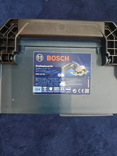 Sierra circular inalámbrica Bosch GKS 12V-26 85 mm nueva caja sellada 2 baterías