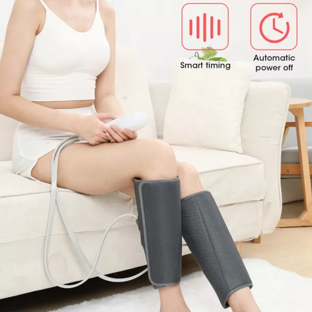 (1)Machine De Massage Des Jambes Compresse Chaude Pour Soulager La Fatigue.