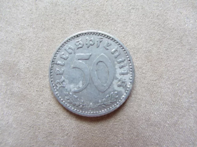 50 Reichspfennig 1941 A knapp sehr schön