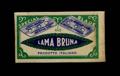 RAZOR BLADE HOJA DE AFEITAR PACCHETTO 10 LAMETTE DA BARBA LAMA AUSONIA 
