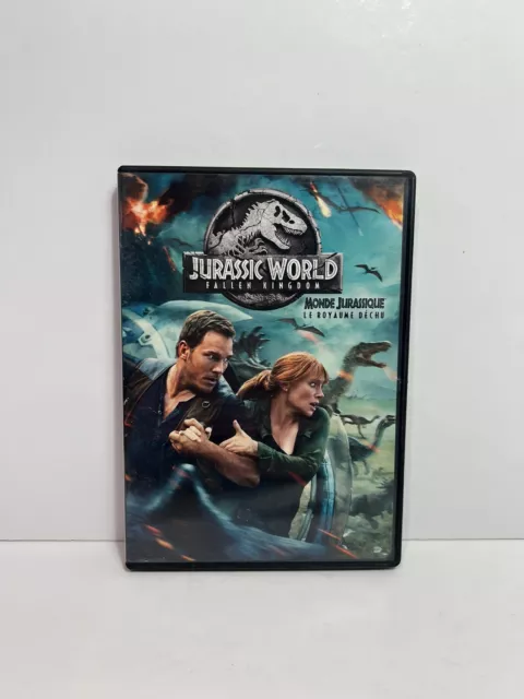 Jurassic World Fallen Kingdom (DVD) Good Condition - Region 1