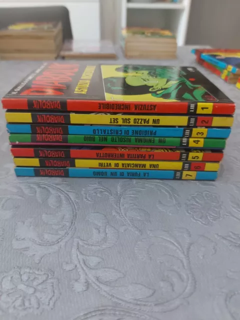 Diabolik annata completa anno XXX 1/7 - ottimo stato - 1991