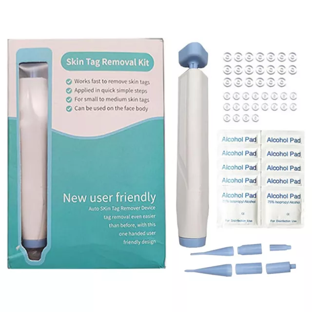 Skin Tag Removals Kit 2-in-1 Warts Removal Set Automatic Skin Label Removal Kit