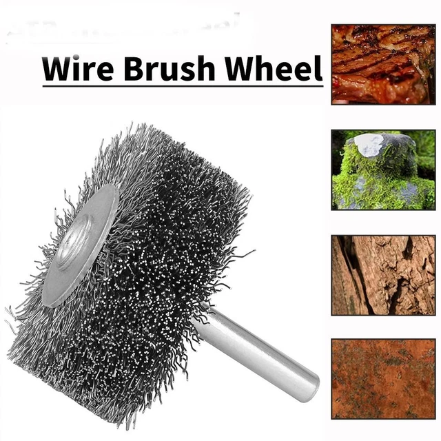 ROTARY TOOL WIRE Brush Bench Grinder Rust Remover For Metal Rust
