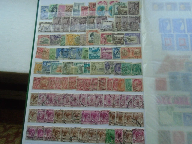 GB & World Stamp Collection in 32 page stockbook - some duplication