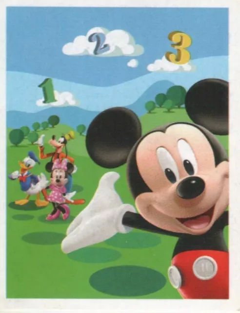 Autocollant Sticker Panini Disney Carrefour 2013 Un Monde Magique Mickey  N° 86