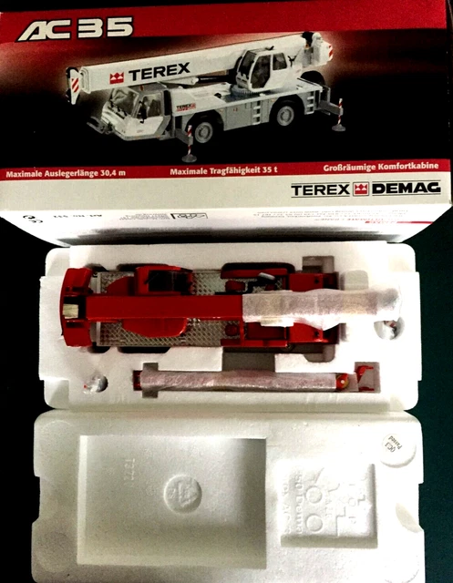 TEREX DEMAG NZG 532 Very Rare Limited Edition Ac35 Crane In Red Finish ...