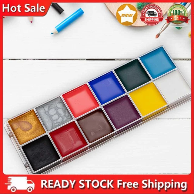 Forniture trucco viso festa vernice corpo pigmento solubile in acqua per festa di Halloween