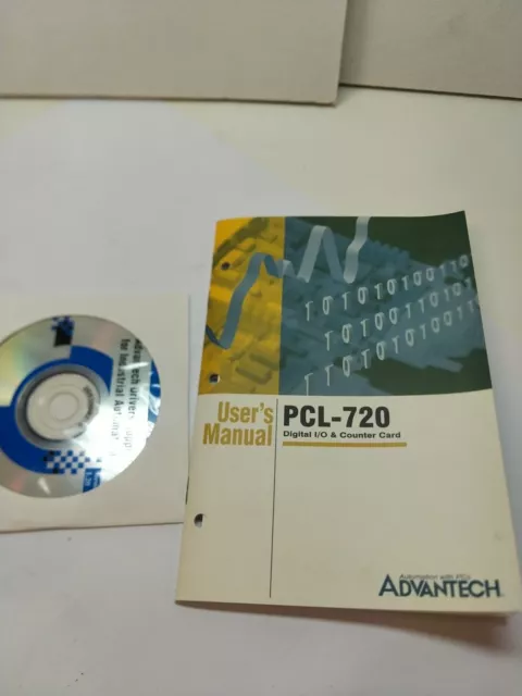 Advantech PC-LABCARD PCL-720 Digital I/D Und Counter Karte Ce 3