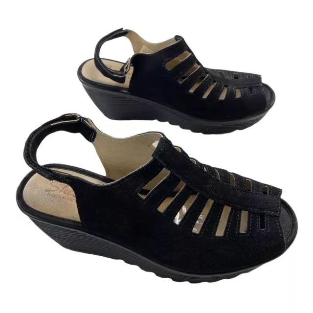 Women's parallel 2024 trapezoid wedge sandal