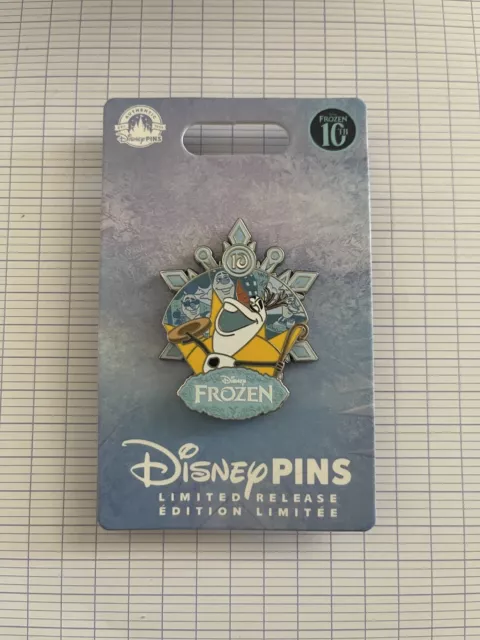 PINS disney Frozen Olaf 10 Th Years LR