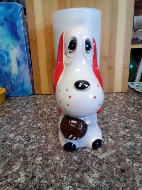 Vintage Handpainted Japan Dog Bank