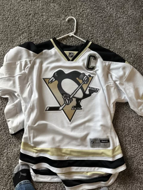 Pittsburgh Penguins 2014 Stadium Series Jersey Size L customized glacier twill