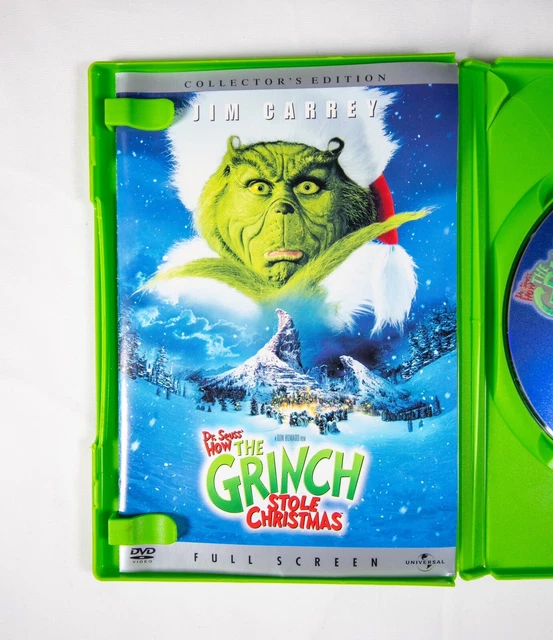HOW THE GRINCH Stole Christmas (DVD) Collector’s Edition, Full Screen