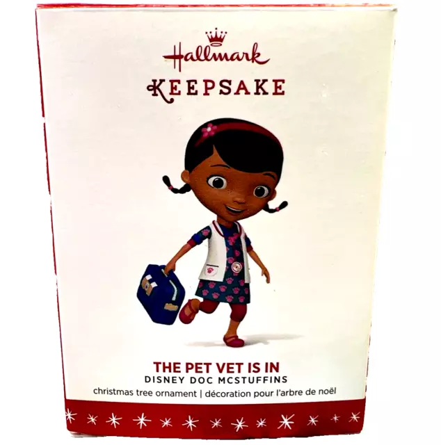 Doc Mcstuffins - 2014 Hallmark Disney The Doc Is In Keepsake Christmas Ornament