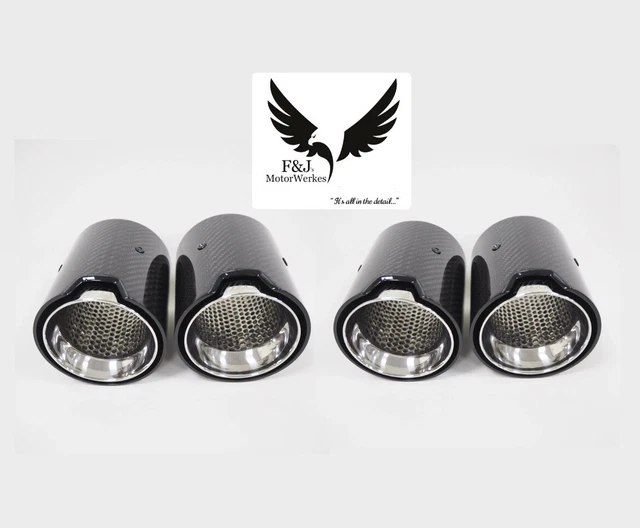 BMW M3/M4 (G80/G82/G83) M Performance Style Carbon Fibre Exhaust Tips